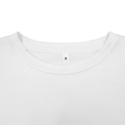 Футболка унисекс для сублимации Paint Tee, белая Футболка унисекс для сублимации Paint Tee, белая