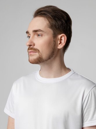 Футболка унисекс для сублимации Paint Tee, белая Футболка унисекс для сублимации Paint Tee, белая