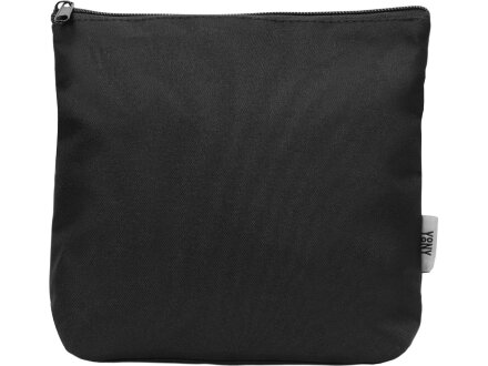 Органайзер для электроники и проводов Amalia из полиэстера 300D с подкладкой, черный