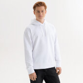 Худи с капюшоном, унисекс ALEX белый, размер S Худи с капюшоном, унисекс ALEX белый, размер S