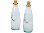 Набор Sabor для хранения масла и уксуса, состоящий из 2 предметов, изготовленных из переработанного стекла Набор Sabor для хранения масла и уксуса, состоящий из 2 предметов, изготовленных из переработанного стекла