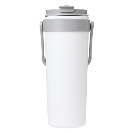 Термокружка вакуумная Solo, белая