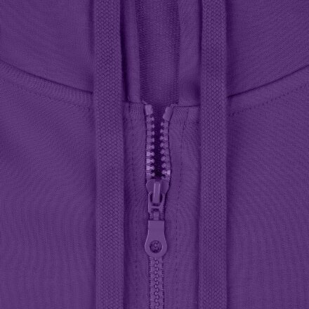 Толстовка на молнии с капюшоном Siverga 2.0, фиолетовая Толстовка на молнии с капюшоном Siverga 2.0, фиолетовая