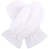 Варежки Fleecy, белые Варежки Fleecy, белые