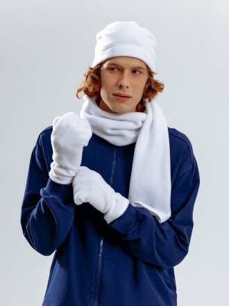 Варежки Fleecy, белые Варежки Fleecy, белые