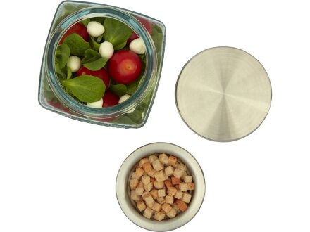 Lechug Салатница из переработанного стекла, прозрачный Lechug Салатница из переработанного стекла, прозрачный