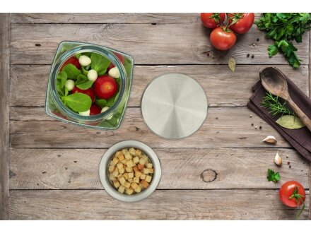 Lechug Салатница из переработанного стекла, прозрачный Lechug Салатница из переработанного стекла, прозрачный