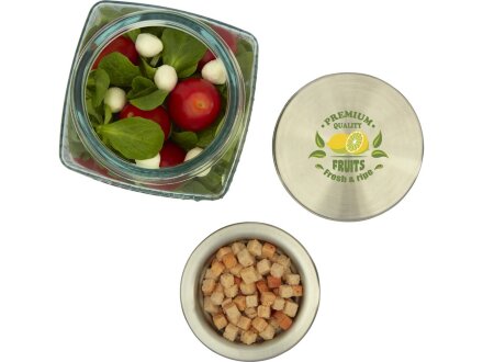 Lechug Салатница из переработанного стекла, прозрачный Lechug Салатница из переработанного стекла, прозрачный