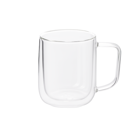 Кружка стеклянная с двойными стенками Viora