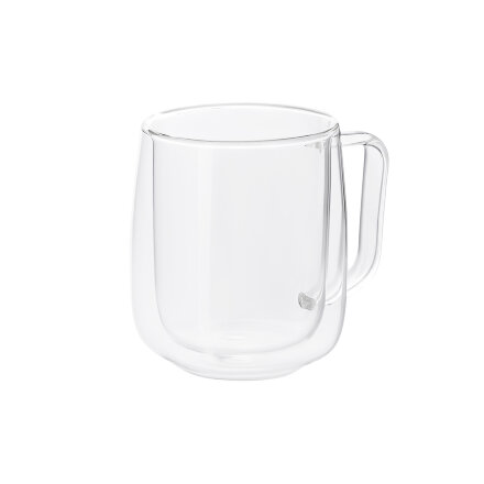 Кружка стеклянная с двойными стенками Viora