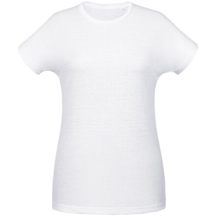 Футболка женская для сублимации Magma Women, белая Футболка женская для сублимации Magma Women, белая