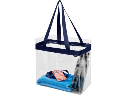 Сумка Hampton, прозрачный/темно-синий Сумка Hampton, прозрачный/темно-синий