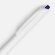 Ручка шариковая Tick, белая с синим