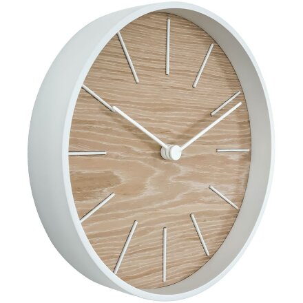 Часы настенные Bees, беленый дуб Часы настенные Bees, беленый дуб