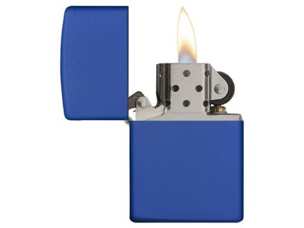Зажигалка ZIPPO Classic с покрытием Royal Blue Matte, латунь/сталь, синяя, матовая, 38x13x57 мм Зажигалка ZIPPO Classic с покрытием Royal Blue Matte, латунь/сталь, синяя, матовая, 38x13x57 мм
