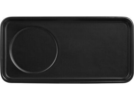 Чайная пара Bristol: блюдце прямоугольное, чашка, коробка, черный Чайная пара Bristol: блюдце прямоугольное, чашка, коробка, черный