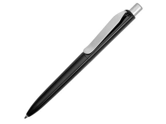 Ручка пластиковая шариковая Prodir DS8 PSP-75, черный с нанесением логотипа