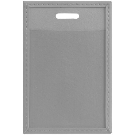 Чехол для пропуска Shall, серый Чехол для пропуска Shall, серый