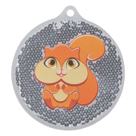 Пешеходный светоотражатель «Круг», белый