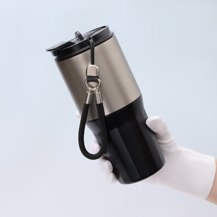 Термокружка вакуумная Avenue, черная