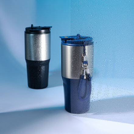 Термокружка вакуумная Avenue, черная