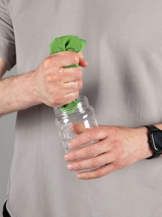 Охлаждающее полотенце Weddell, зеленое Охлаждающее полотенце Weddell, зеленое