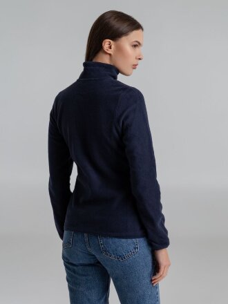 Толстовка флисовая женская Frontflip темно-синяя Толстовка флисовая женская Frontflip темно-синяя