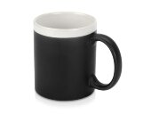 Кружка с покрытием для рисования мелом Да Винчи, черный/белый Кружка с покрытием для рисования мелом Да Винчи, черный/белый