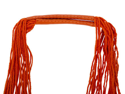 Авоська Dream L наплечная 25 литров с кожаными ручками, оранжевый (5) Авоська Dream L наплечная 25 литров с кожаными ручками, оранжевый (5)