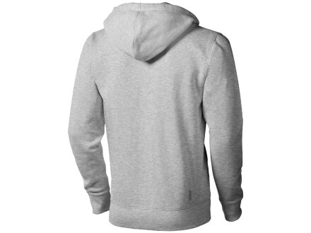 Толстовка Arora мужская с капюшоном, серый меланж Толстовка Arora мужская с капюшоном, серый меланж