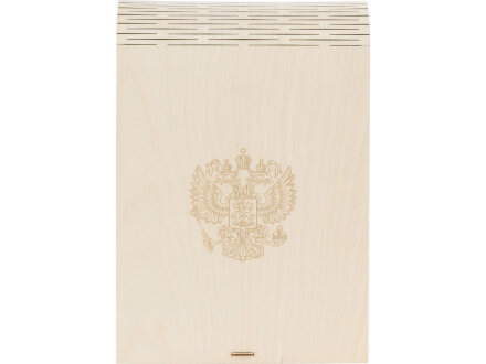 Набор бокалов для шампанского За Россию Chinelli в деревянной коробке Набор бокалов для шампанского За Россию Chinelli в деревянной коробке