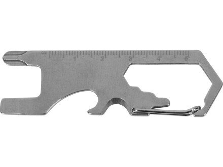Мультиинструмент Carabiner, серебристый Мультиинструмент Carabiner, серебристый