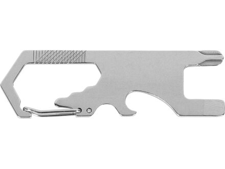 Мультиинструмент Carabiner, серебристый Мультиинструмент Carabiner, серебристый