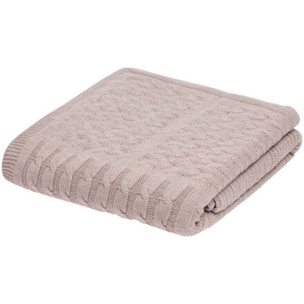 Плед Snippet, бежевый меланж Плед Snippet, бежевый меланж