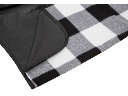 Плед для пикника Recreation, белый/черный Плед для пикника Recreation, белый/черный