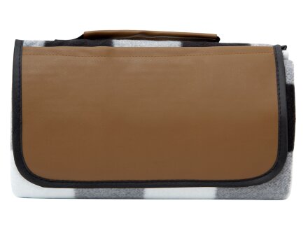 Плед для пикника Recreation, белый/черный Плед для пикника Recreation, белый/черный