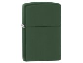 Зажигалка ZIPPO Classic с покрытием Green Matte, латунь/сталь, зелёная, матовая, 38x13x57 мм Зажигалка ZIPPO Classic с покрытием Green Matte, латунь/сталь, зелёная, матовая, 38x13x57 мм