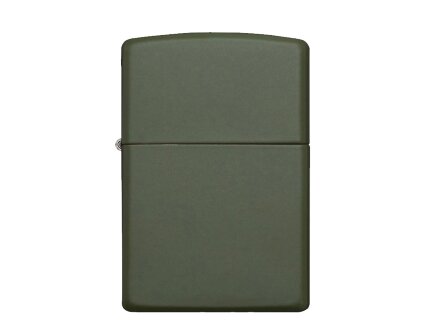Зажигалка ZIPPO Classic с покрытием Green Matte, латунь/сталь, зелёная, матовая, 38x13x57 мм Зажигалка ZIPPO Classic с покрытием Green Matte, латунь/сталь, зелёная, матовая, 38x13x57 мм