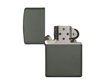 Зажигалка ZIPPO Classic с покрытием Green Matte, латунь/сталь, зелёная, матовая, 38x13x57 мм Зажигалка ZIPPO Classic с покрытием Green Matte, латунь/сталь, зелёная, матовая, 38x13x57 мм