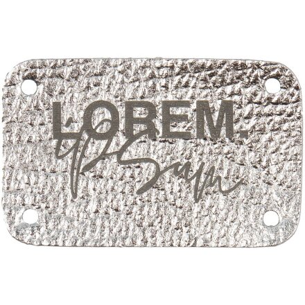 Лейбл Corolla Metal, S, серебряный Лейбл Corolla Metal, S, серебряный