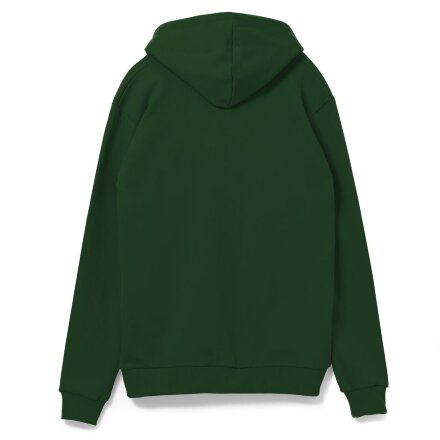 Толстовка на молнии с капюшоном Siverga 2.0, темно-зеленая Толстовка на молнии с капюшоном Siverga 2.0, темно-зеленая