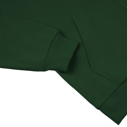 Толстовка на молнии с капюшоном Siverga 2.0, темно-зеленая Толстовка на молнии с капюшоном Siverga 2.0, темно-зеленая