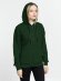 Толстовка на молнии с капюшоном Siverga 2.0, темно-зеленая Толстовка на молнии с капюшоном Siverga 2.0, темно-зеленая
