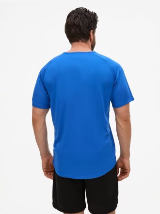 Футболка унисекс Sporty 140, ярко-синяя Футболка унисекс Sporty 140, ярко-синяя