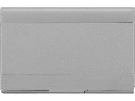 Визитница Carlo, серебристый Визитница Carlo, серебристый