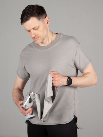 Охлаждающее полотенце Weddell, серое Охлаждающее полотенце Weddell, серое