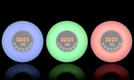 Лампа-колонка со световым будильником dreamTime, ver.2, белая Лампа-колонка со световым будильником dreamTime, ver.2, белая