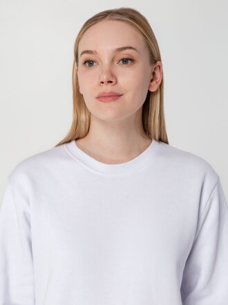 Толстовка Unit Toima Heavy, белая Толстовка Unit Toima Heavy, белая