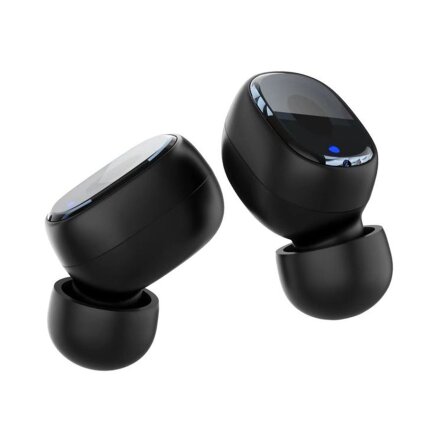 Беспроводные наушники с микрофоном Air Buds Pro, TWS, BT 5.3, LED, 300 мАч, черный, Deppa Беспроводные наушники с микрофоном Air Buds Pro, TWS, BT 5.3, LED, 300 мАч, черный, Deppa