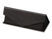 Подарочная коробка для флеш-карт треугольная, черный Подарочная коробка для флеш-карт треугольная, черный